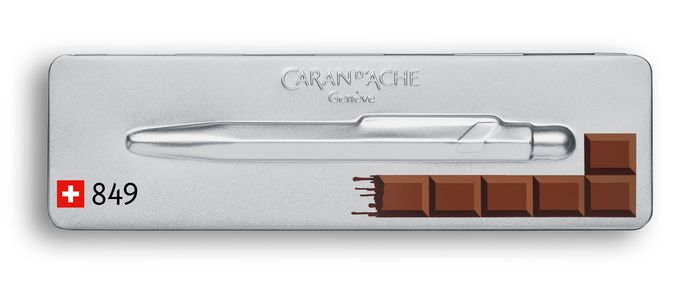 Caran d'Ache 849 "GIFT LINE Totally Swiss" Collection  Chocolate Ballpoint