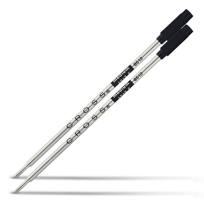 Ballpoint Pen Refill - Black - Medium -Dual Pack