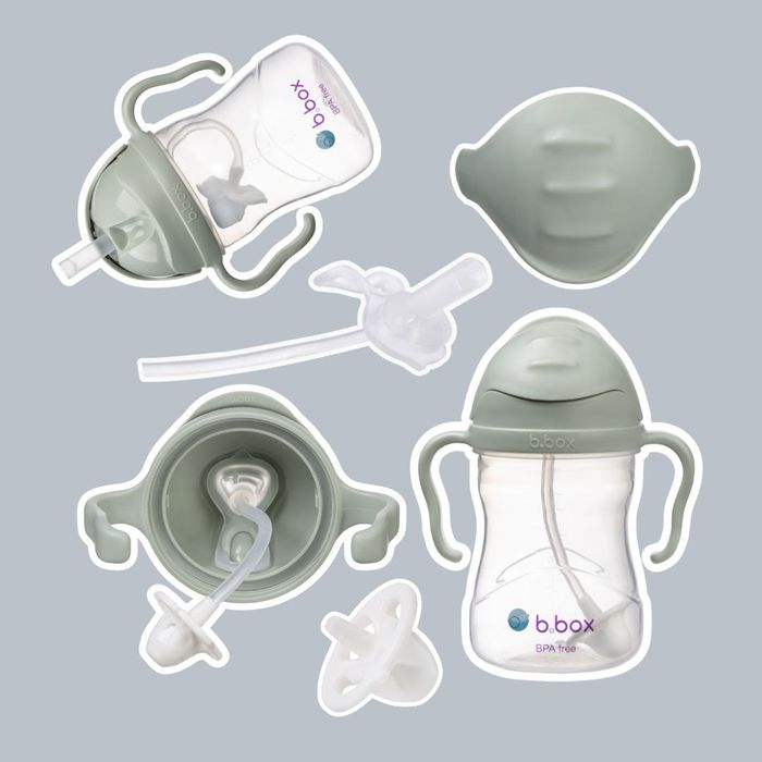 240мл Хүндрүүлэгчтэй усны аяга / Sippy cup - sage