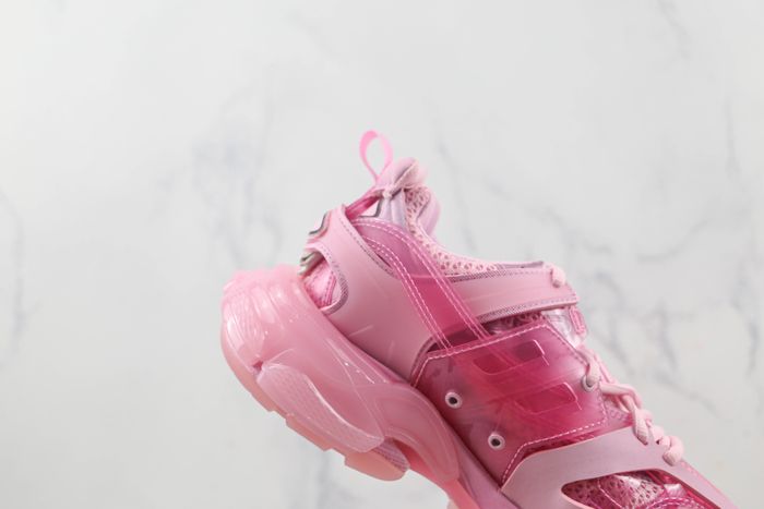 Balenciaga Track Clear Sole Pink