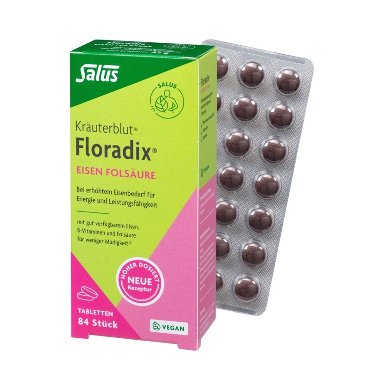 Salus Floradix iron folic acid 