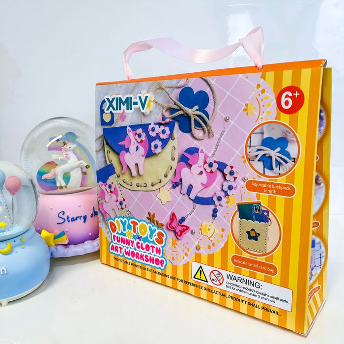 DIY Toys - Funny Cloth Art Workshop (Bags Kit)