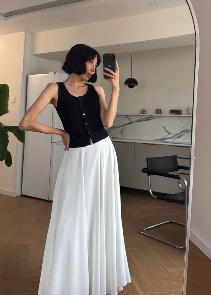 U-neck Vest (black)