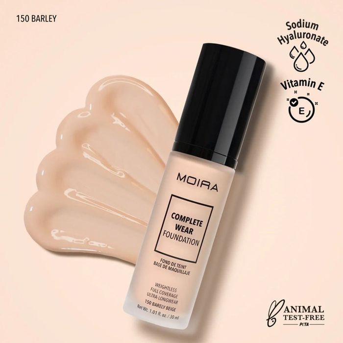 Moira Complete wear foundation /150/ barely beige