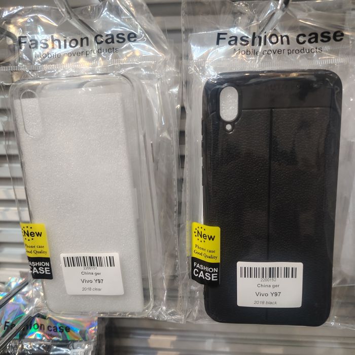 Vivo Y97 Хар & Өнгөгүй Кэйс 