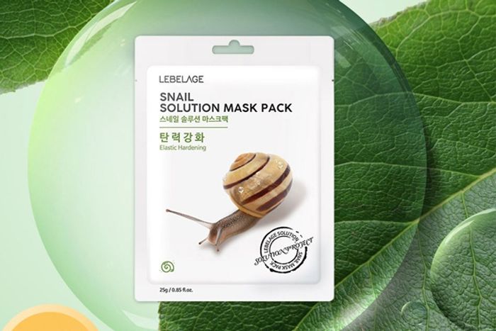 Нүүрний маск Snail solution 25гр №1 