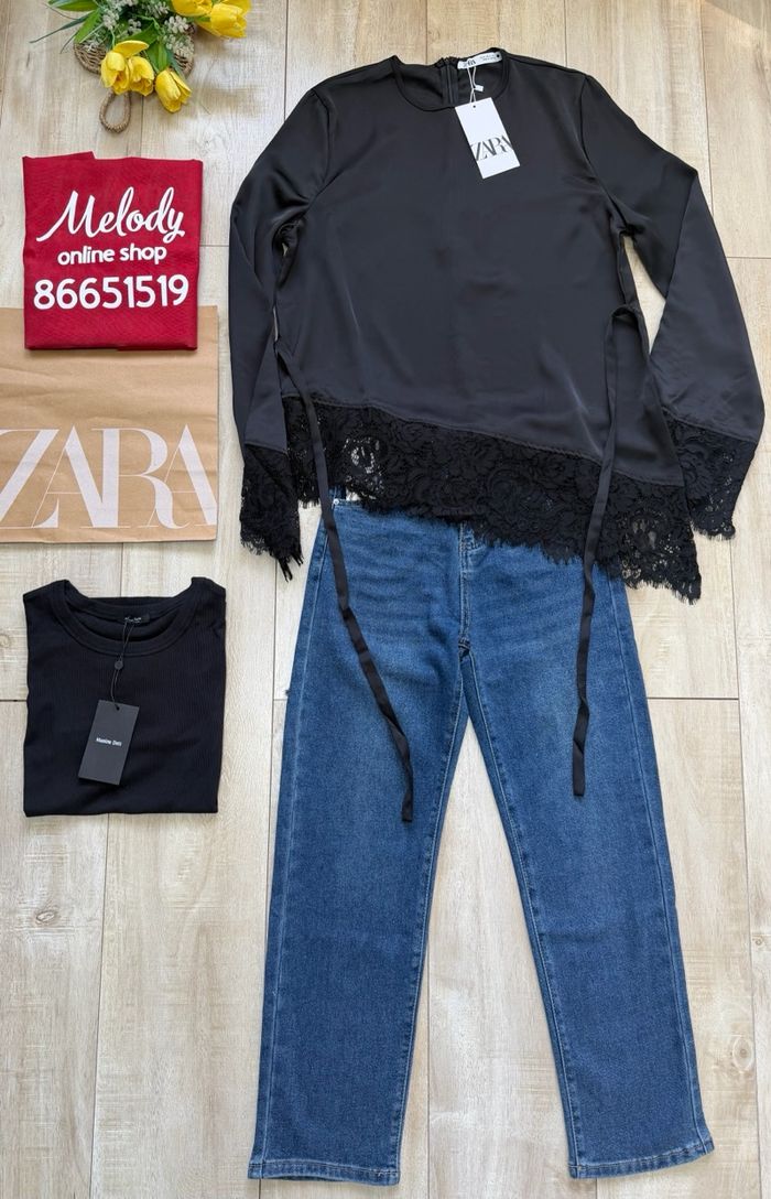 Zara silk uydag koft
