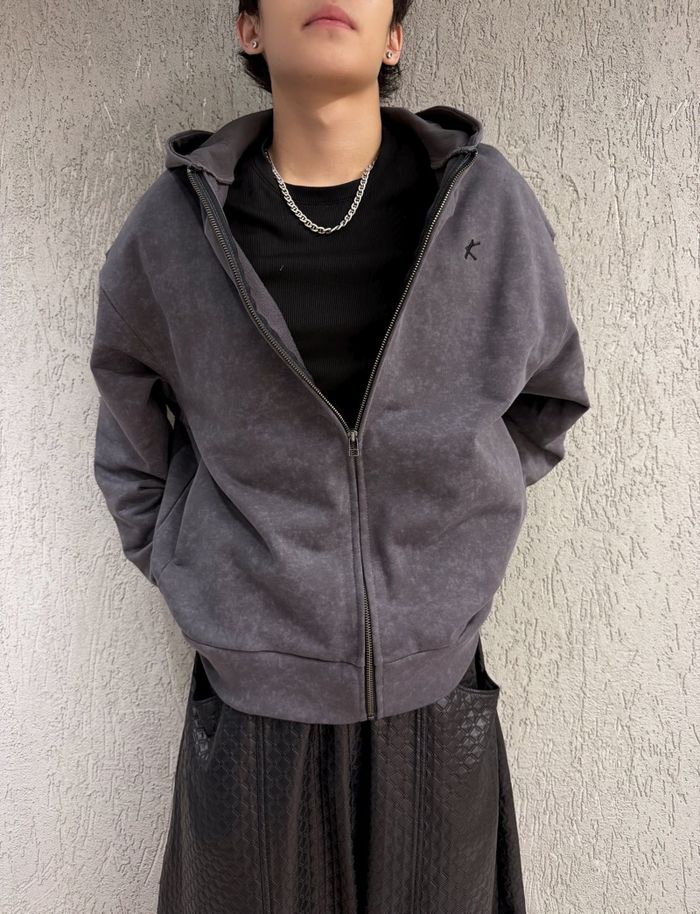 Zipped hoodie