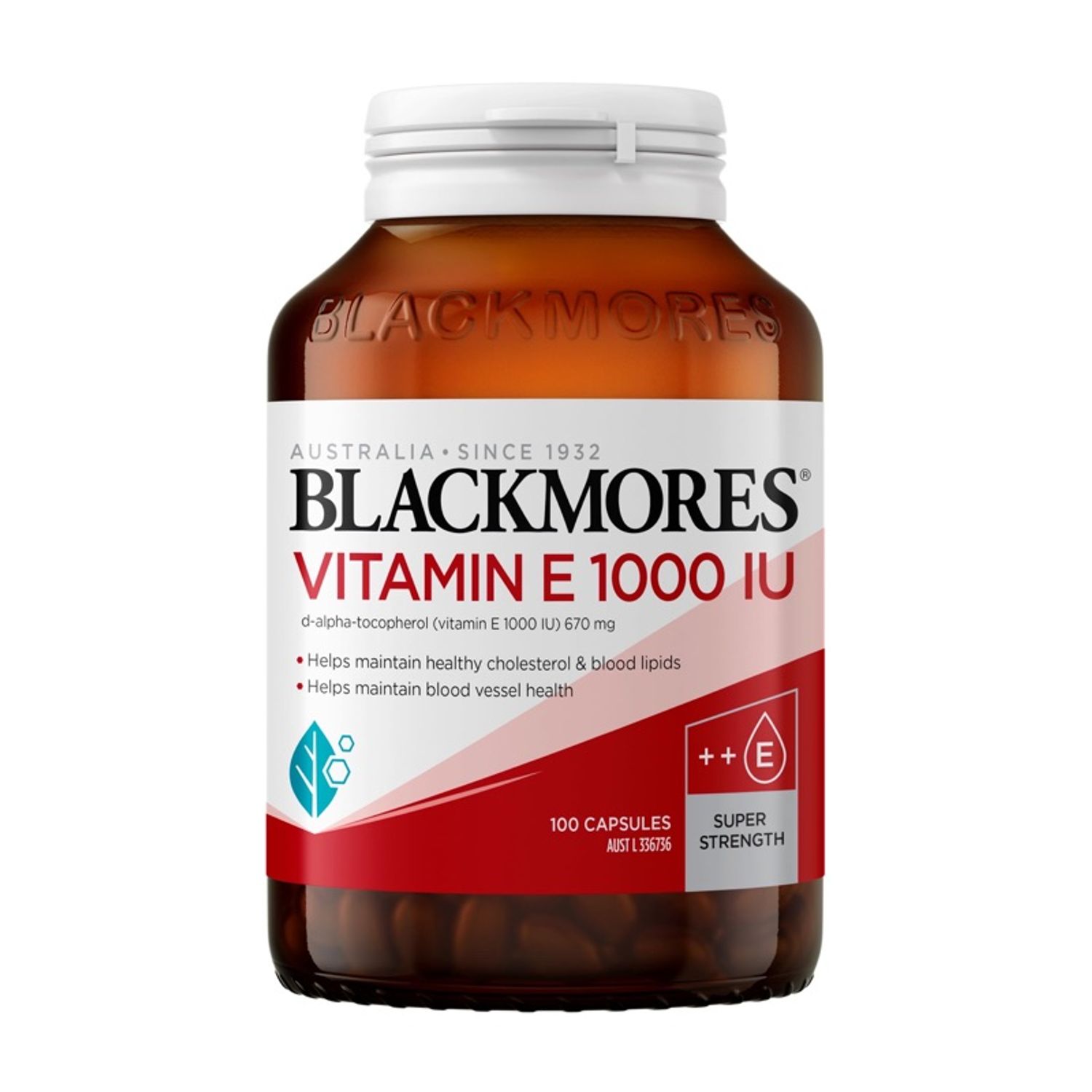 Blackmores Vitamin E 1000 IU 100ш 