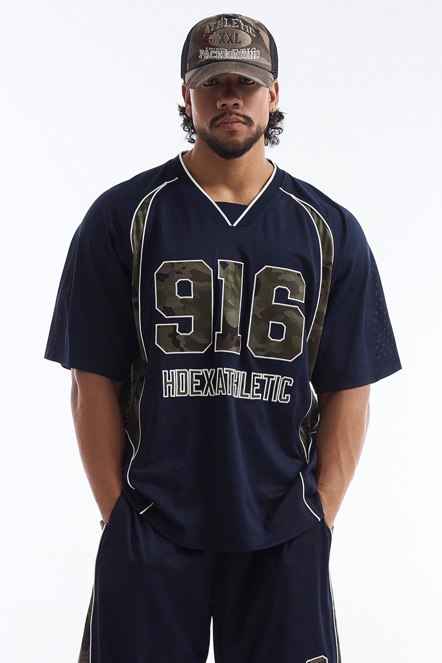 Camo 916 Block Mesh Short Sleeve