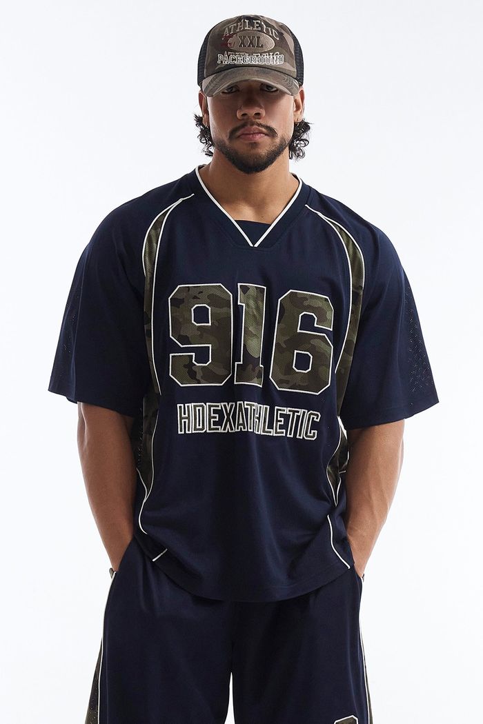 Camo 916 Block Mesh Short Sleeve