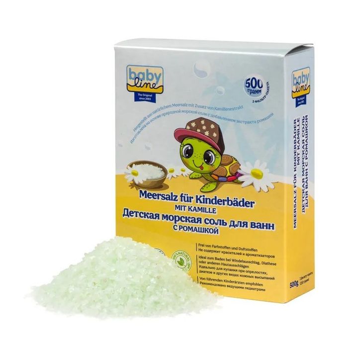 Ванны давс Ромашка цэцгийн хандтай 500г 