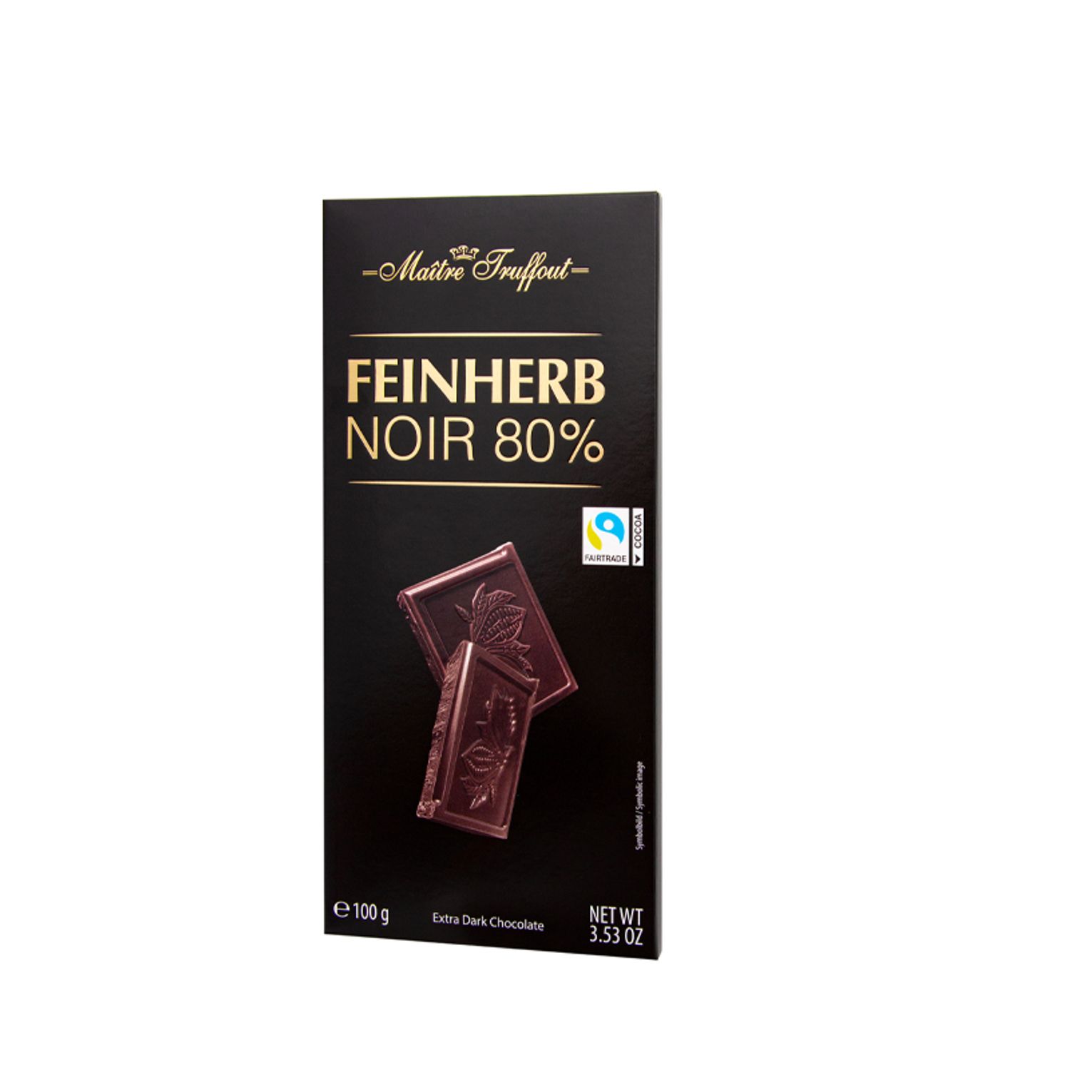  Хар шоколад Premium extra dark chocolate 80% 100g