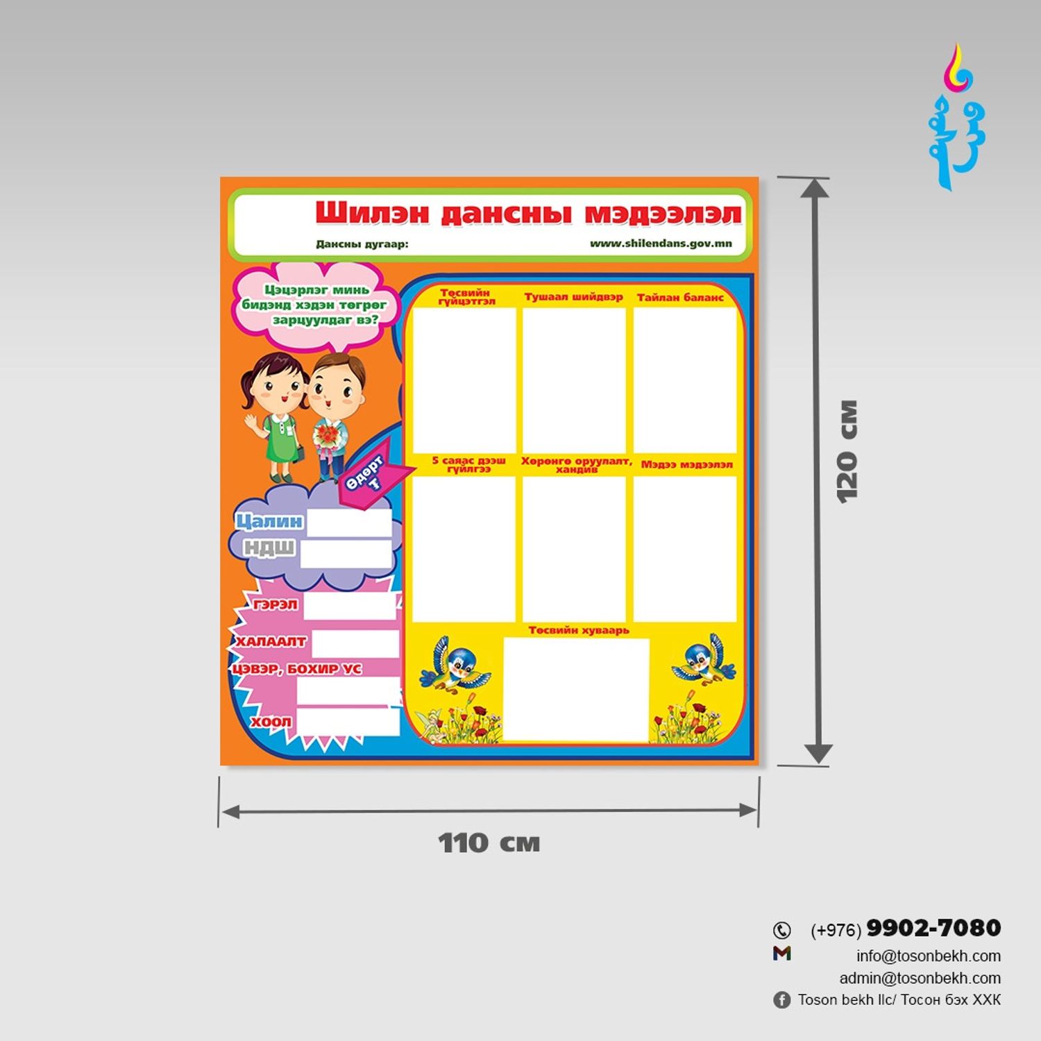 Шилэн дансны мэдээлэл