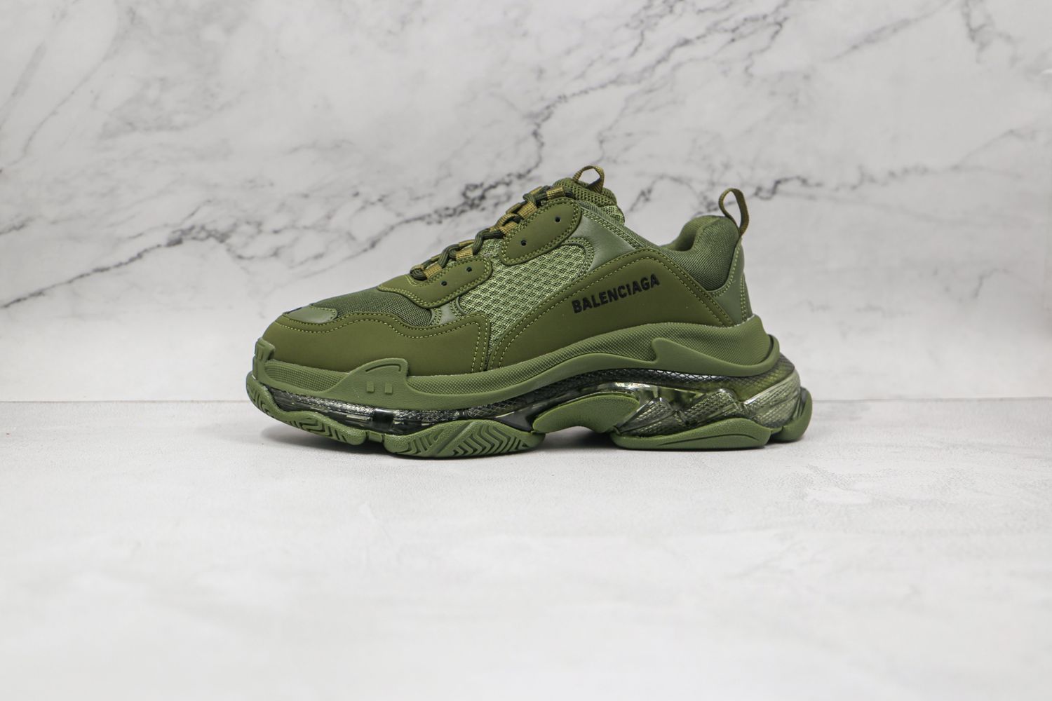 Balenciaga Triple S Sneaker 'Clear Sole - Green'