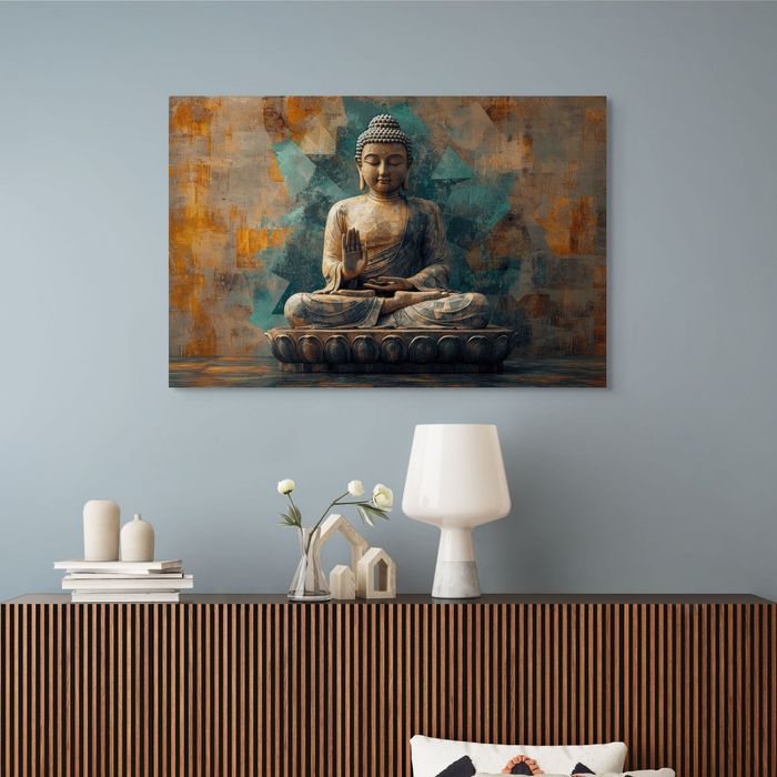 Абстракт будда