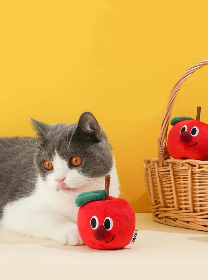 Apple Matatabi Cat Toy