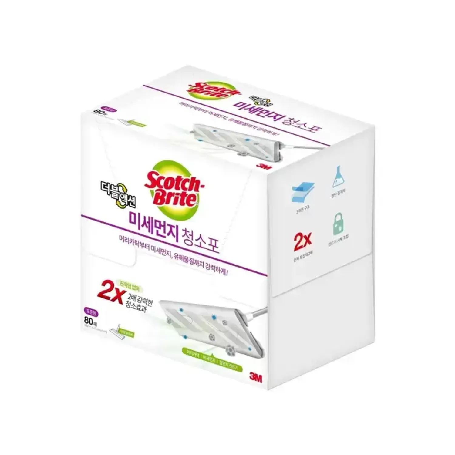 Scotch Brite Dry Clothes 80ct/Min Order Qty 2
