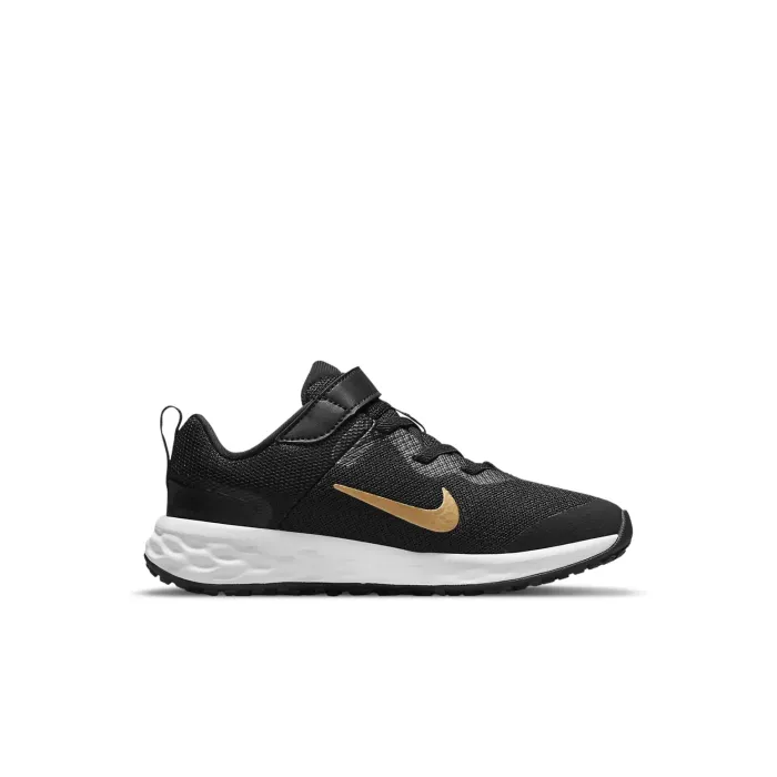 Nike Revolution 6 'Black Metallic Gold'