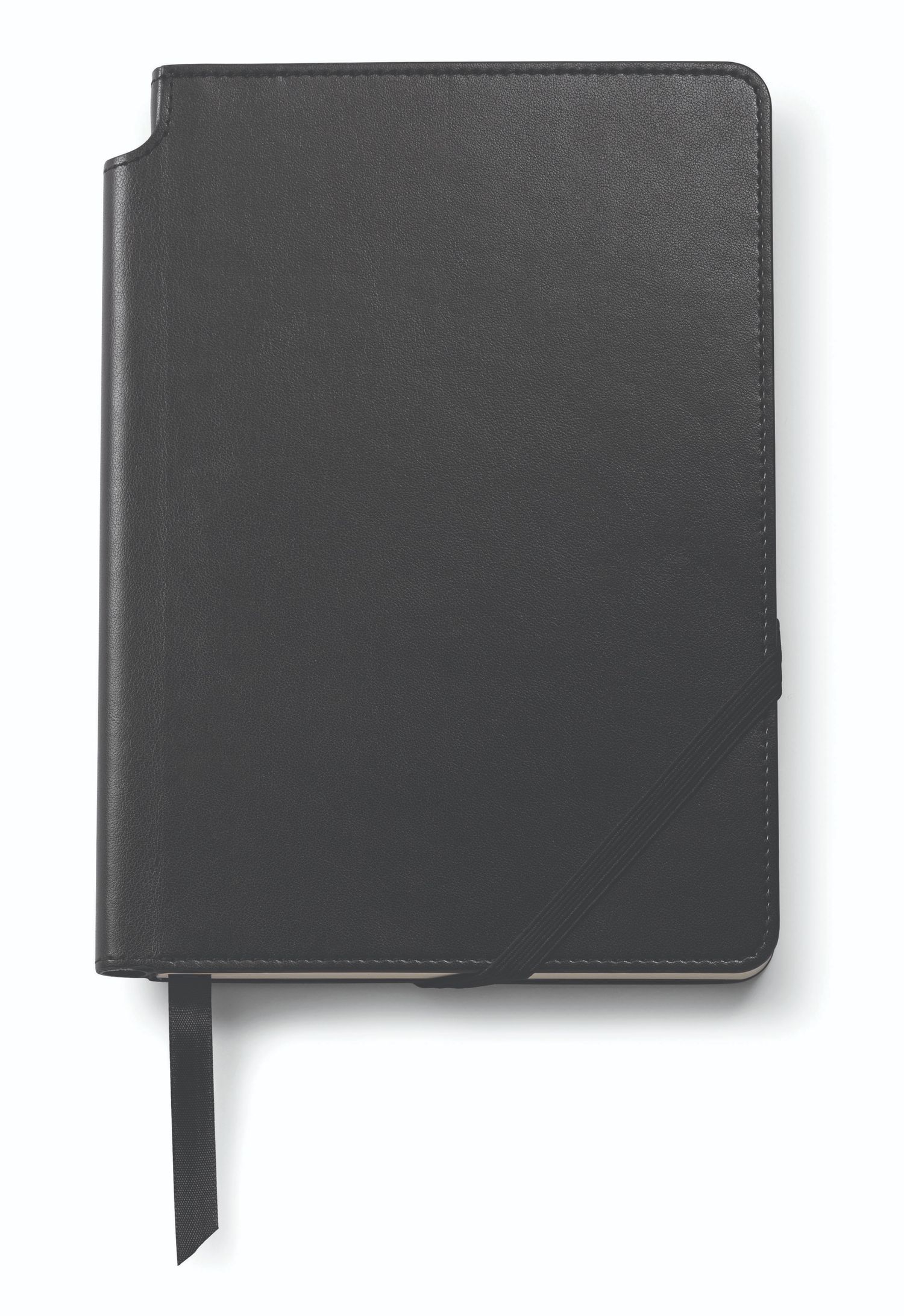 Cross Classic Black Medium, Lined Journal + Empty Pen Slot Gift Set Bundle 