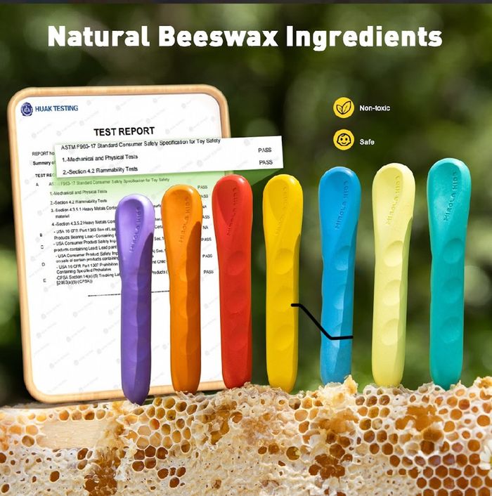 Beeswax crayons- Зөгийн балтай тосон харандаа
