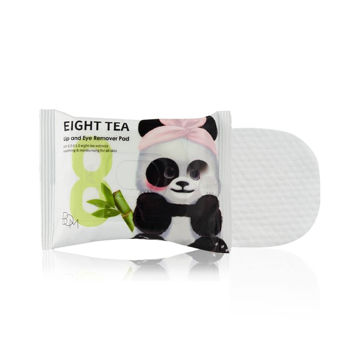 EIGHT TEA Lip and Eye Remover Pad  pH 5.5±1.0