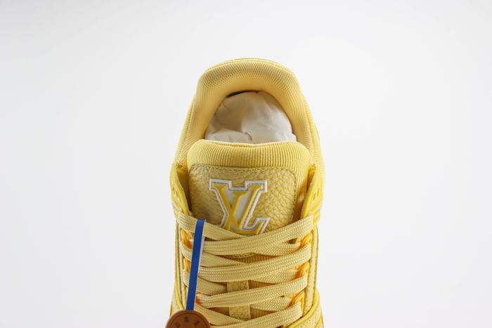 Louis Vuitton LV Trainer Yellow White