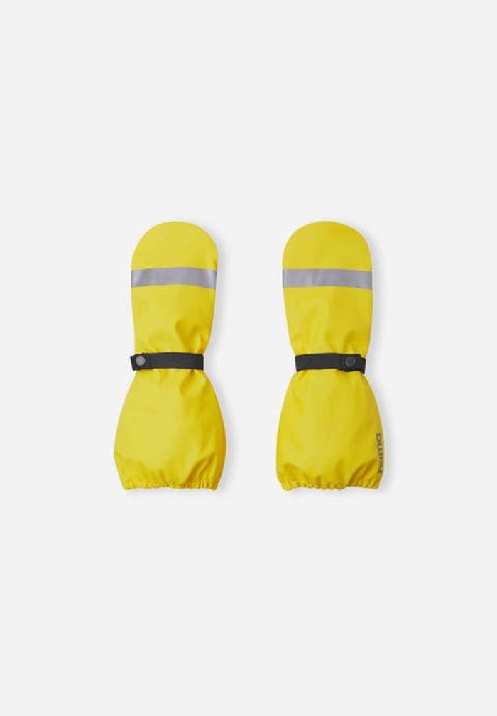 Rain mittens, Kura,Yellow
