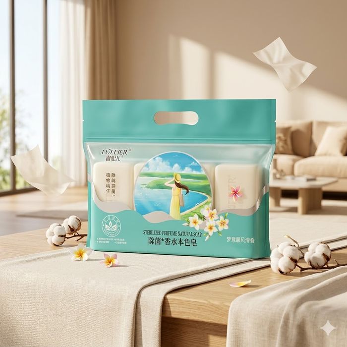 Sterilized perfume natural soap