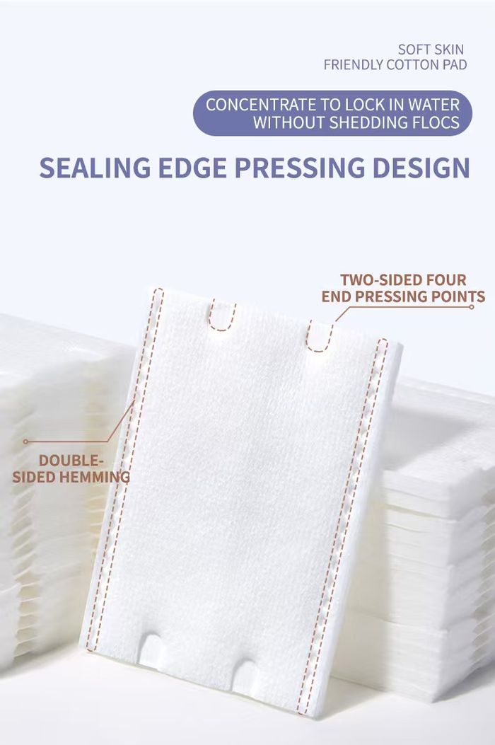 Double-Faced Cosmetic Cotton Pad