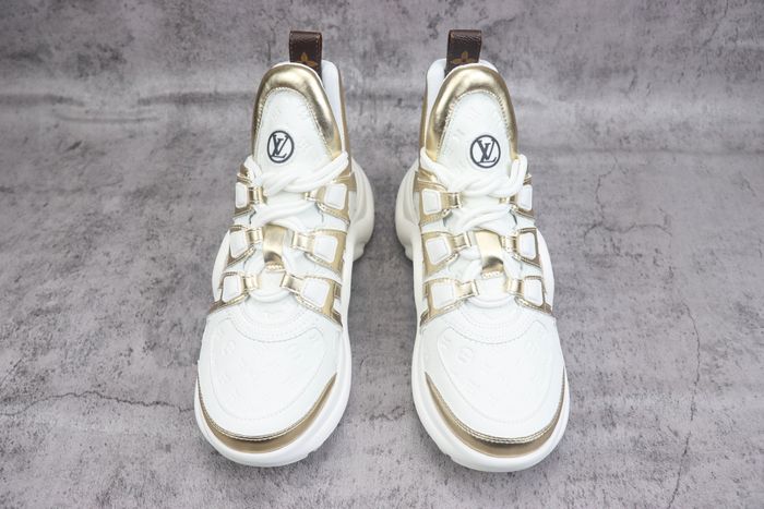 (WMNS) LOUIS VUITTON Archlight 1.0 Sneakers 'White Gold'
