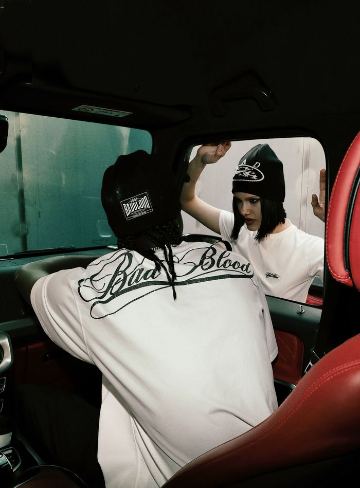 Dark Classic Logo T-Shirt - White