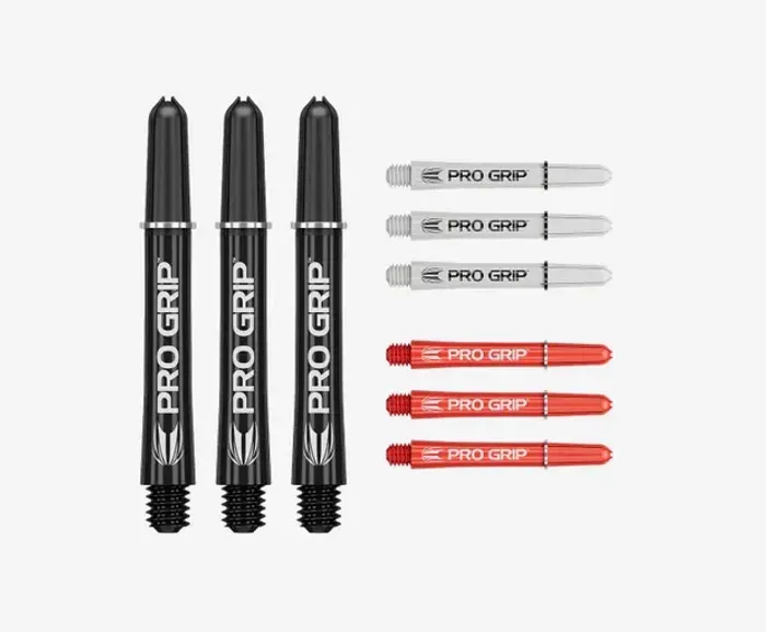 TARGET Pro Grip 3x Set Multi Shaft - Black, White, Red
