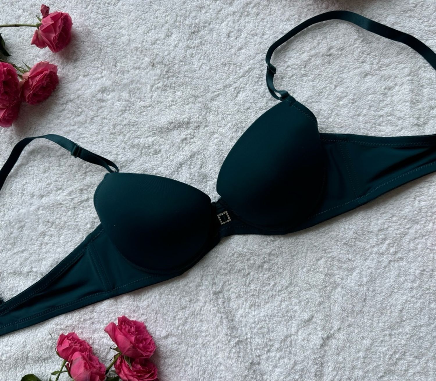 Bra push up dark Green 