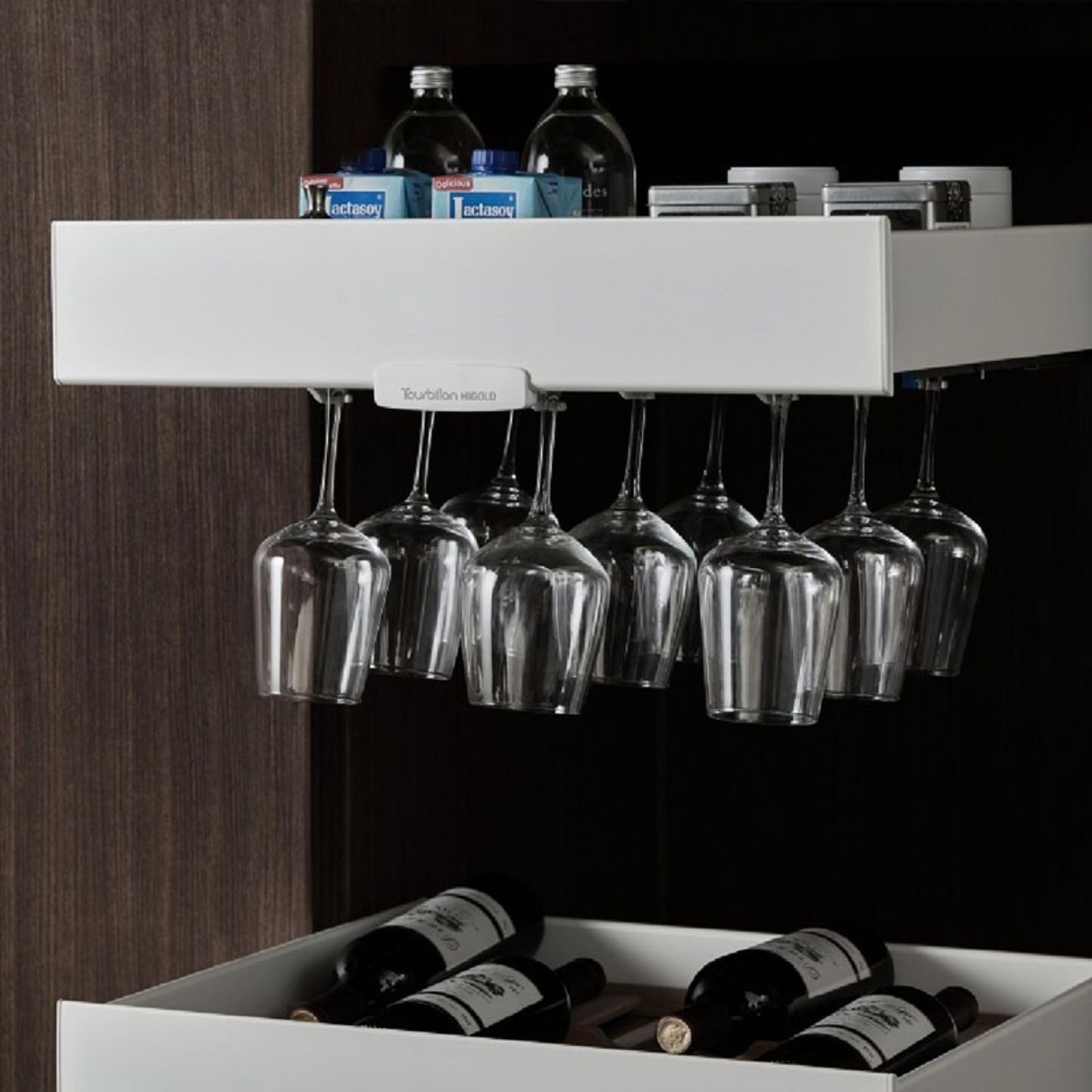 Tourbillon Storage & Wine Glass
