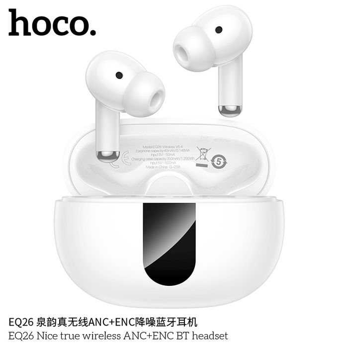 Hoco EQ26  wireless ANC+ENC BT чихэвч