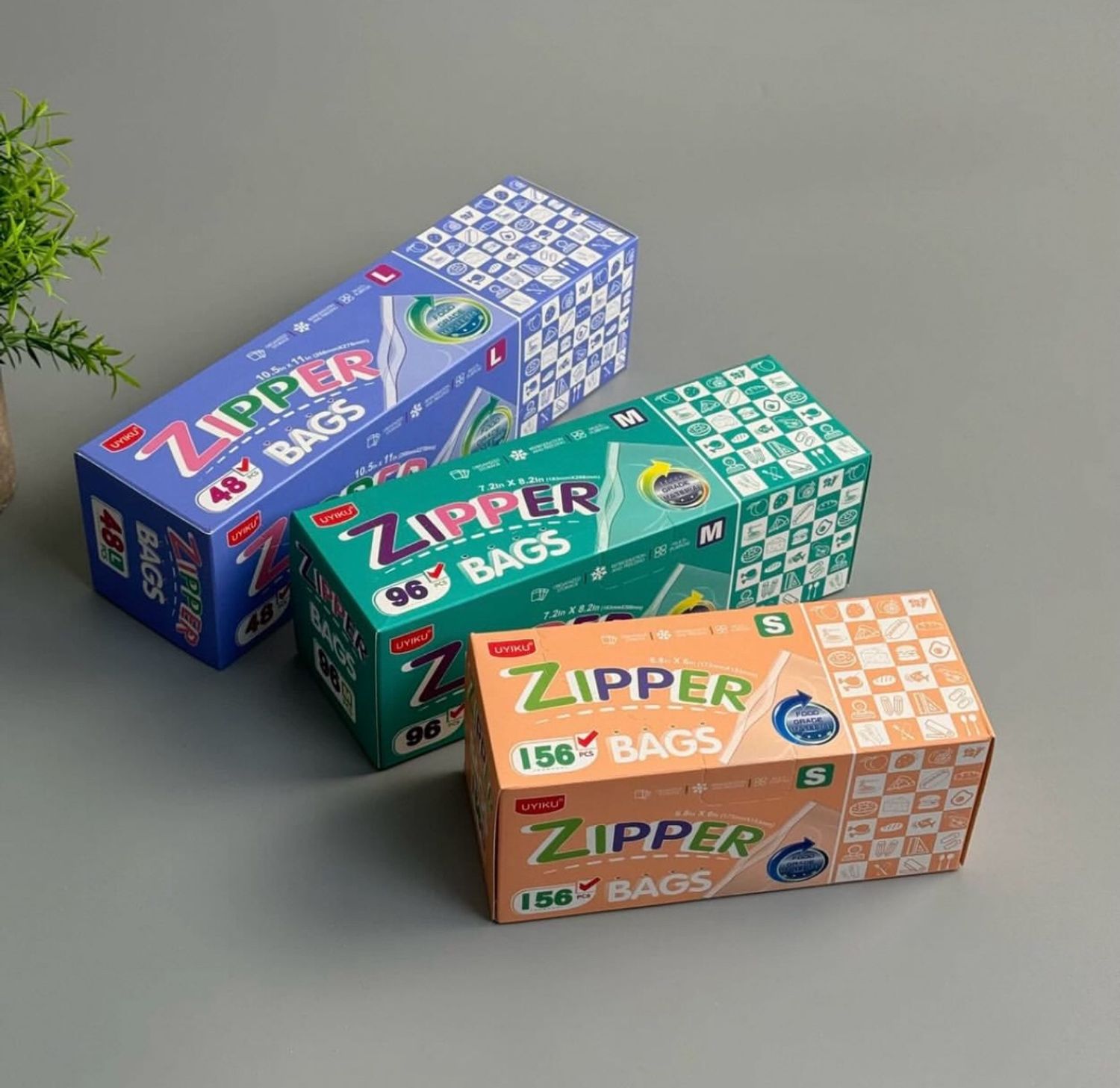 Zipper S хүнсний уут 