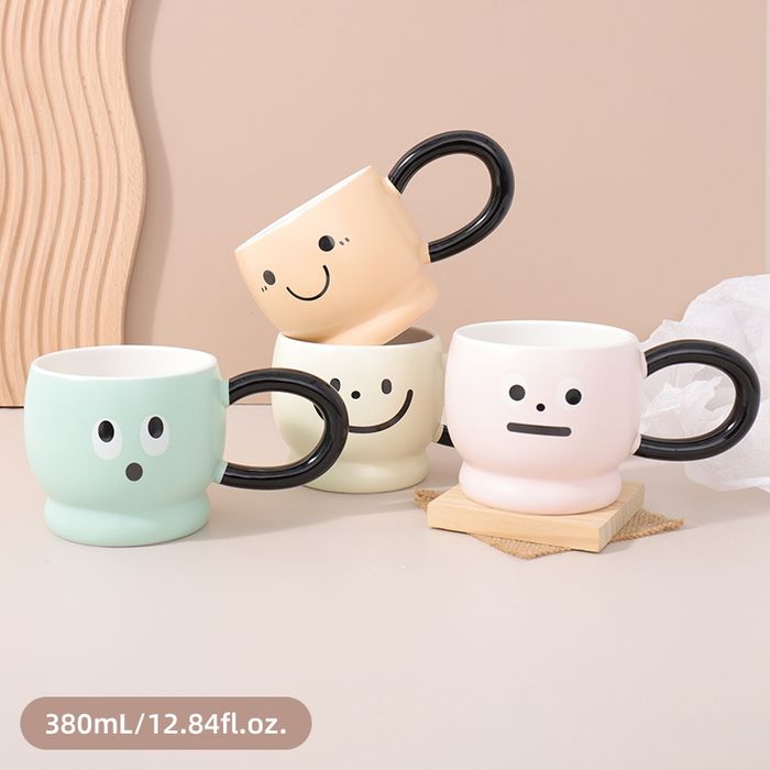 380mL/12.84fl.oz. Emoji Ceramic Mug
