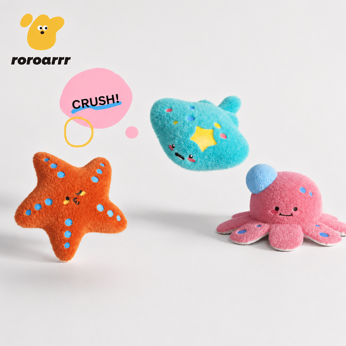 Sea animals plush toys - Зөөлөн, дуугардаг тоглоом