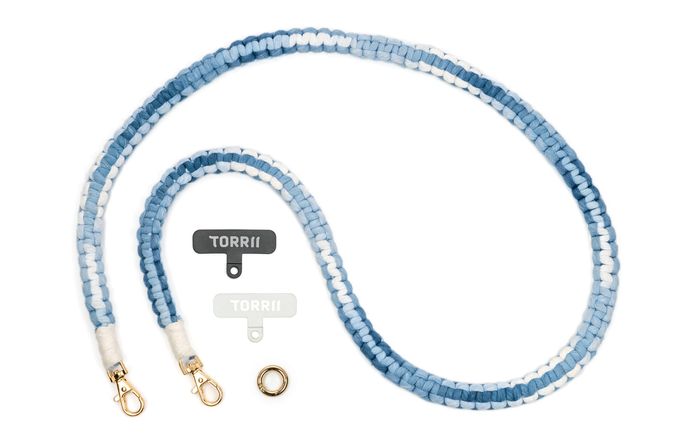 KNOTTY - Crossbody Strap (Blue)