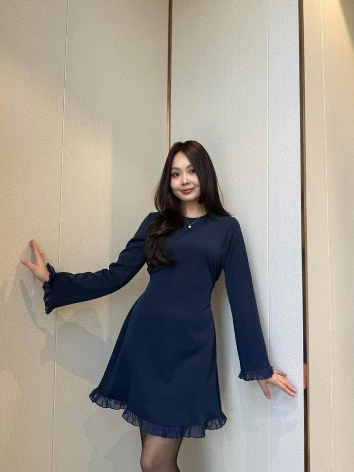 LITTLE DARK BLUE DRESS