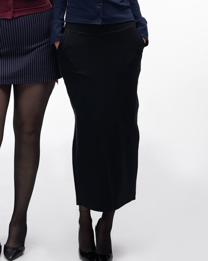 Thick long skirt