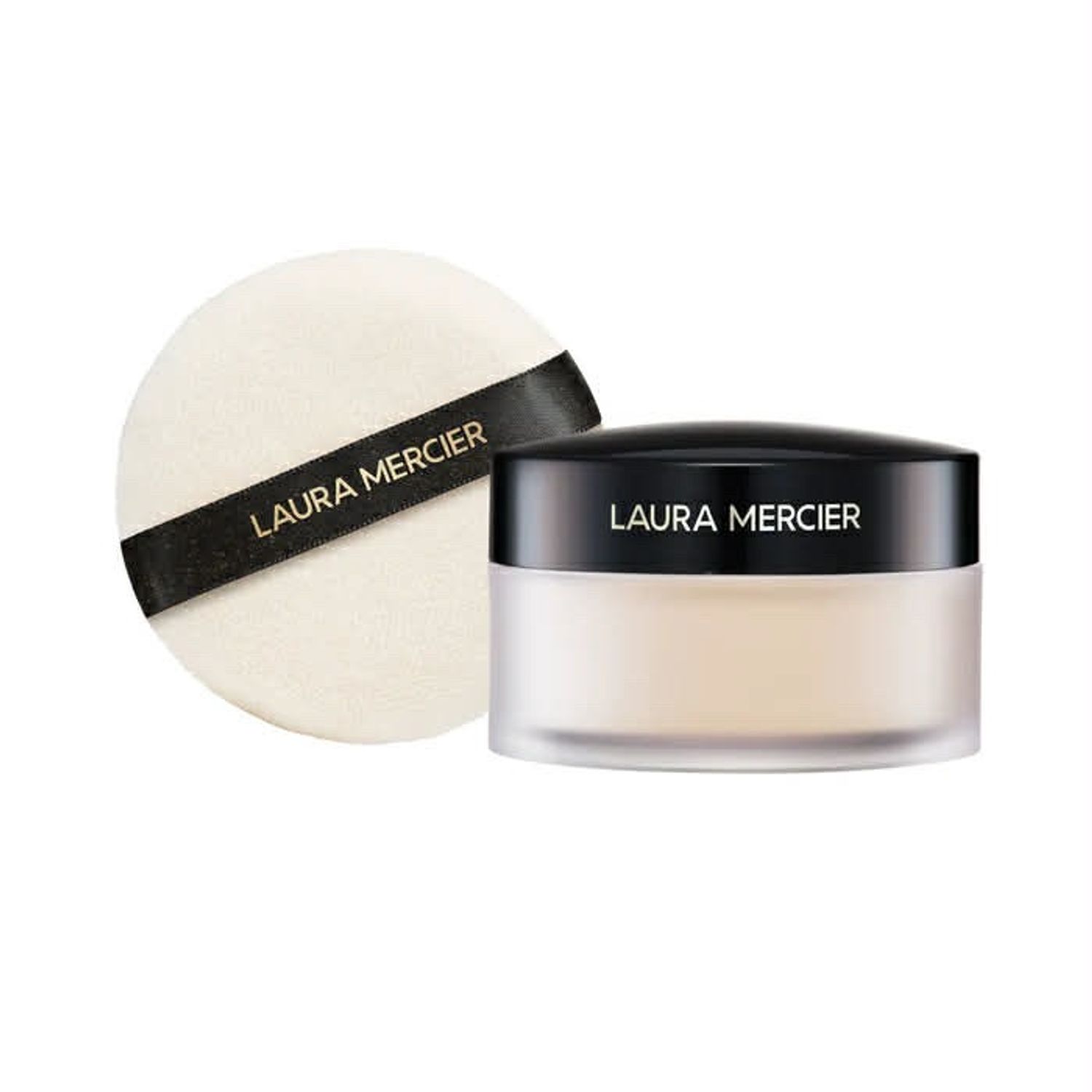 LAURA MERCIER Translucent Loose Setting Powder, Velour Puff