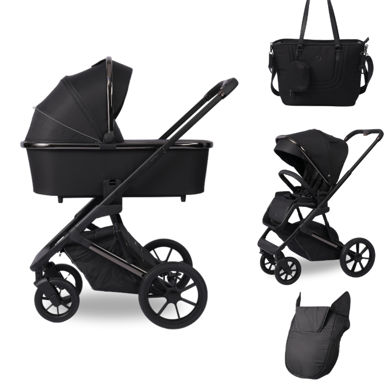 Burbay - E83, 2 хос тэрэг, Black