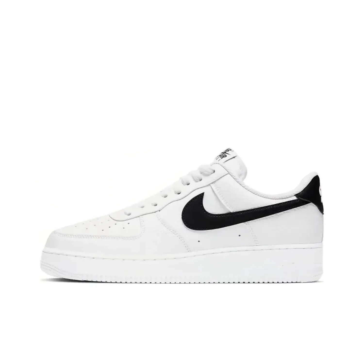 Nike Air Force 1 Low '07 White Black Pebbled Leather